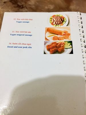 Menu p.6 at An Lac in Ninh Binh