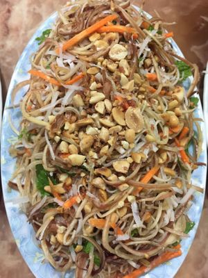 Banana salad at An Lac in Ninh Binh