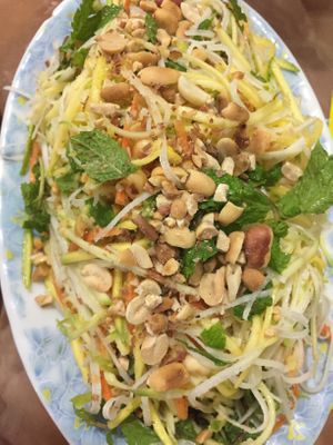 Mango Salad at An Lac in Ninh Binh