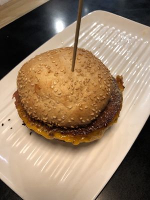 Cheeseburger at Grill'd in Brisbane