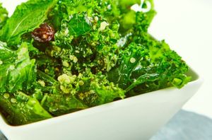 kale quinoa salad at The Squeeze - Burger Bar in New York City