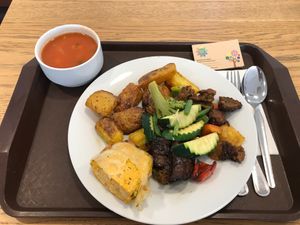 Lunch at Veganland - Karlovo Namesti in Prague