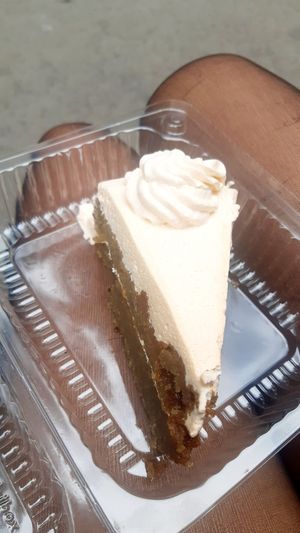 Raw vegan cake!! at Veganland - Karlovo Namesti in Prague