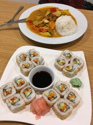 Amazing Food   at Veganland - Karlovo Namesti in Prague