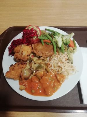 For 99 krowns at Veganland - Karlovo Namesti in Prague