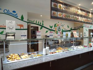Wide choice at Veganland - Karlovo Namesti in Prague