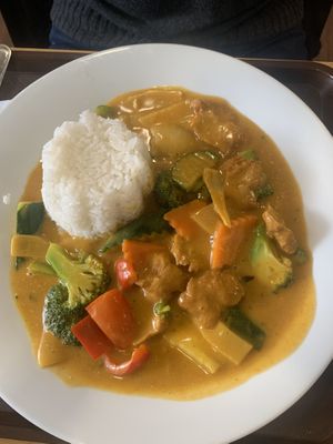 Tai curry at Veganland - Karlovo Namesti in Prague