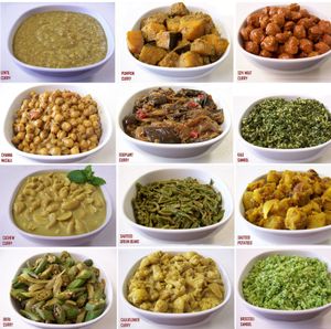 Their Vegan Veggie items at Cafe Lanka in La Crescenta
