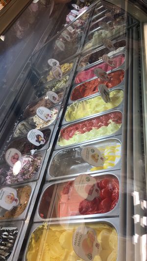 Ice cream at Bohotis Gelateria Patisserie in Corfu