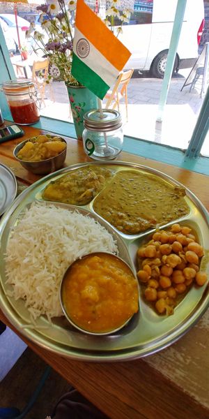 Keralan Thali at Babaji's Kitchen in Belgrave
