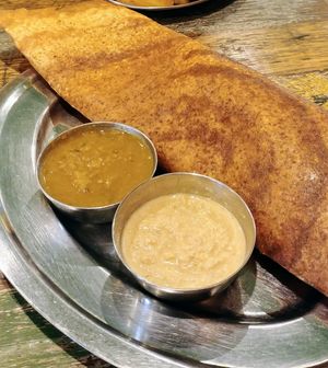 Dosa  at Babaji's Kitchen in Belgrave