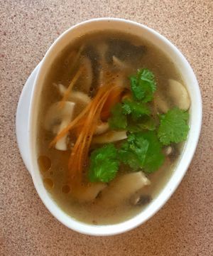 Shanghai style soup dumpling at Veggie on Board in Hawthorn