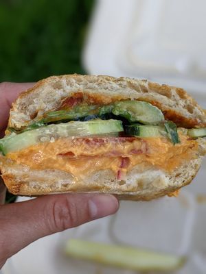 Hummazing sandwich at Even Stevens Sandwiches in Logan