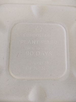 Compostable take out at Even Stevens Sandwiches in Logan