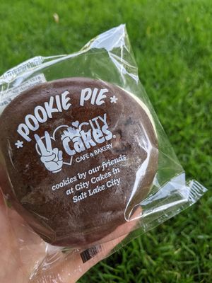 Vegan pookie pie at Even Stevens Sandwiches in Logan