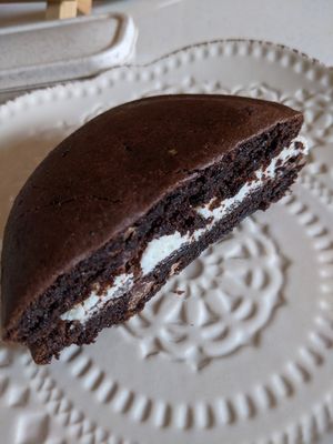 Vegan pookie pie, sooo good at Even Stevens Sandwiches in Logan