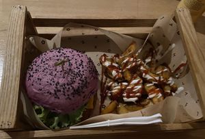 Pink - cherry bomb  at Flower Burger in Turin