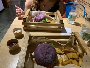   at Flower Burger in Turin