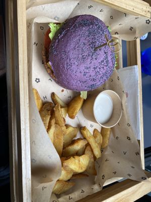 Flower burger  at Flower Burger in Turin