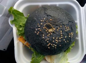 Flower burger at Flower Burger in Turin