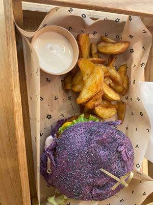 Flower burger at Flower Burger in Turin