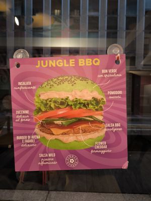  at Flower Burger in Turin