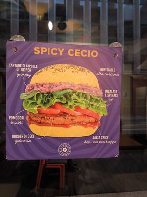  at Flower Burger in Turin