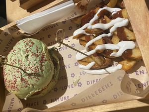 Planted burger new   at Flower Burger in Turin