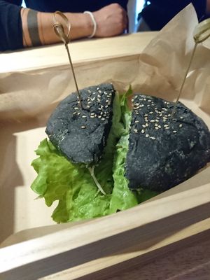 Nicely presented at Flower Burger in Turin