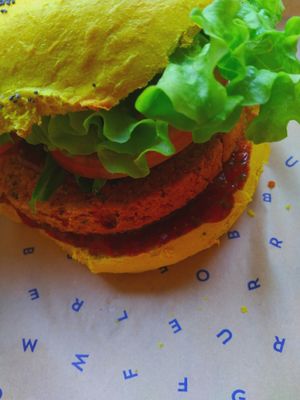 Flower Burger – Vegan burgers in Turin
 at Flower Burger in Turin