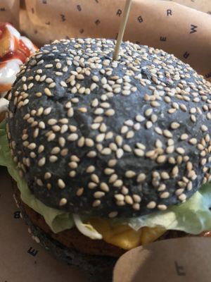 Flower burger at Flower Burger in Turin