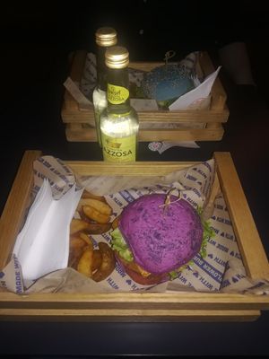 Cherry bomb at Flower Burger in Turin