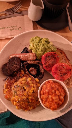 Yummy brunch! at Fig and Sparrow in Manchester