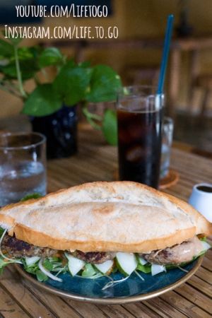 Delicious Vegan Sandwich - 30.000 VND at KOLO in Hoi An