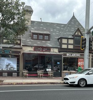 From the street  at Gu Ramen Taps and Tapas in Laguna Beach