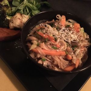 thai noodles at Gorilla in Turin