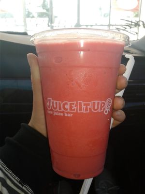 Strawberry wave smoothie  at Juice It Up - Iris Ave in Moreno Valley