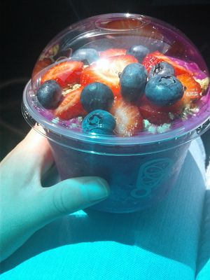 Pitaya bowl with no honey  at Juice It Up - Iris Ave in Moreno Valley