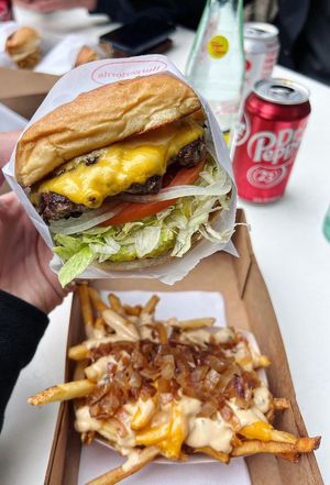   at Burgerlords - Chinatown in Los Angeles