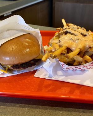   at Burgerlords - Chinatown in Los Angeles