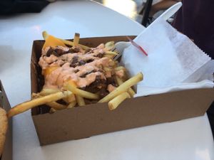 Vegan lord of the fries! at Burgerlords - Chinatown in Los Angeles