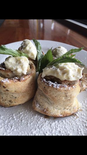 Apple & Cinnamon Scrolls at Harry's Gourmet Pizza in Adamstown