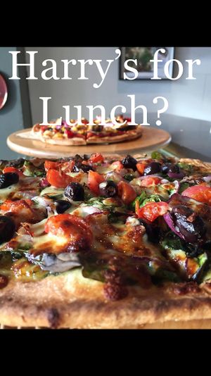 Open for lunch on Fridays 11.30-2pm at Harry's Gourmet Pizza in Adamstown