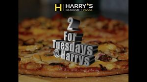 Great nightly deals at Harry's Gourmet Pizza in Adamstown
