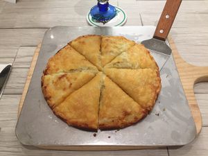 Durian Pizza at V Delight in Kuala Lumpur