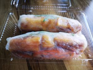 Teriyaki Tofu Rice Paper Rolls at Peko Peko in Dunsborough