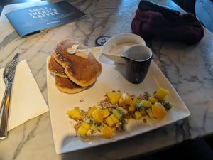 Pancakes at Kaffabar in Brussels