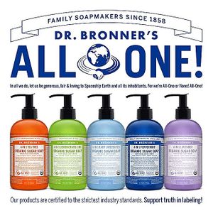 Dr Bronner's Organic + Fairtrade and ethical bodycare at Core Green Organic & Fairtrade in Santa Venera