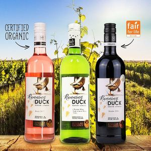 You cannot go wrong with a Running Duck by Stellar Organic Winery.  Proud representatives! at Core Green Organic & Fairtrade in Santa Venera