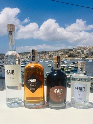 FAIR spirits available for the discerning at Core Green Organic & Fairtrade in Santa Venera